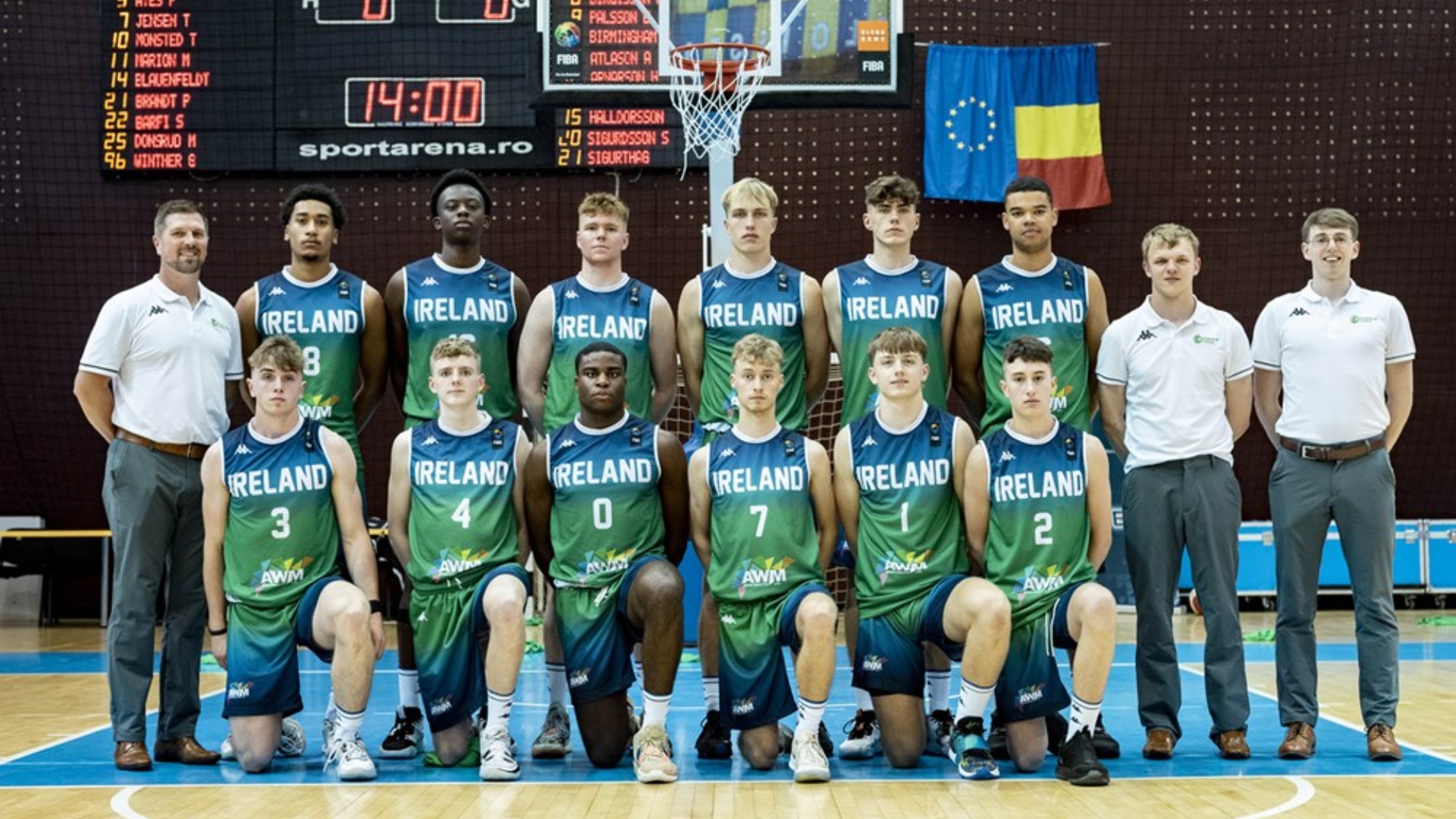 Combative Ireland drop FIBA U18 Men's European Championship opener